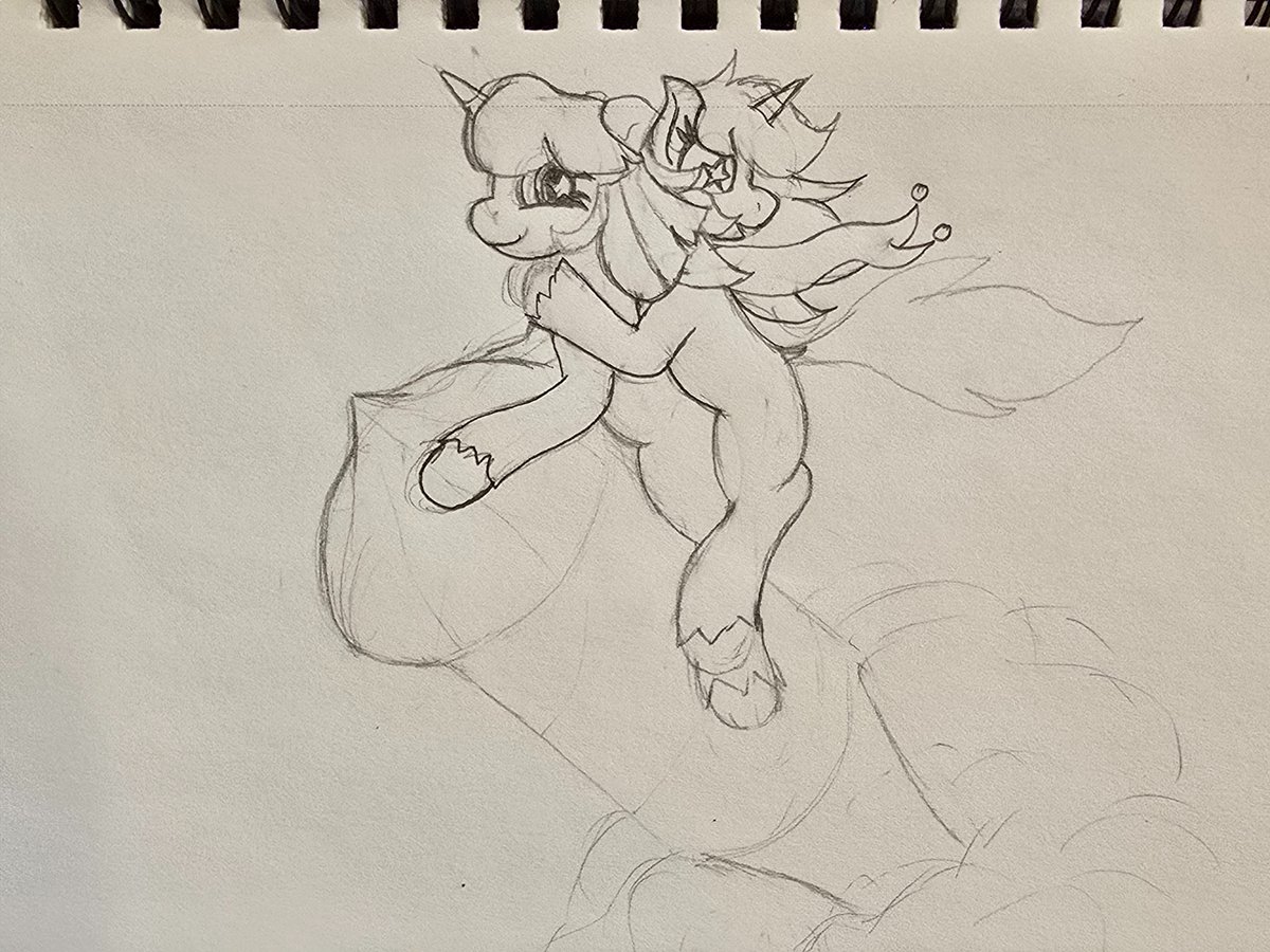 ChrysalisIsCute's tweet photo. Happy Twixie Tuesday!

WIP for a wishless Wednesday draw <3

(Startrix rocket toy recreation)

#fanart #wishless https://t.co/eUFMOB3NRa