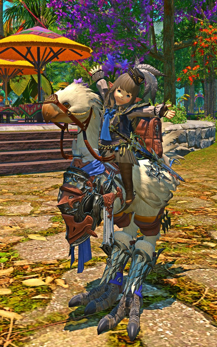 hana988951's tweet photo. Been procrastinating taking screenshots in game again _(:3

Anyway new glam and obligatory pic time with chocobo. OwO)/

#ff14 #lalafell #ff14screenshots #ff14ss写真部 #ララフェル https://t.co/TgrUb3pAP4