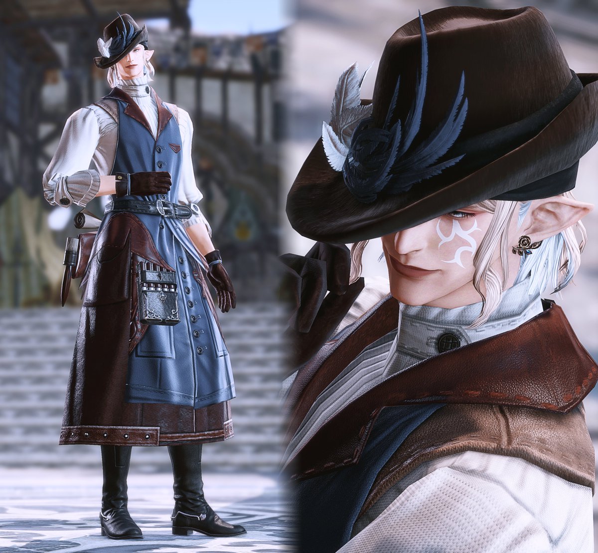 escaffier's tweet photo. #ff14 / #ffxiv / #gposers / #elezenhours / #elezen

New glam for #EorzeaCollection! 💎 https://t.co/dMZrgMf9cM
