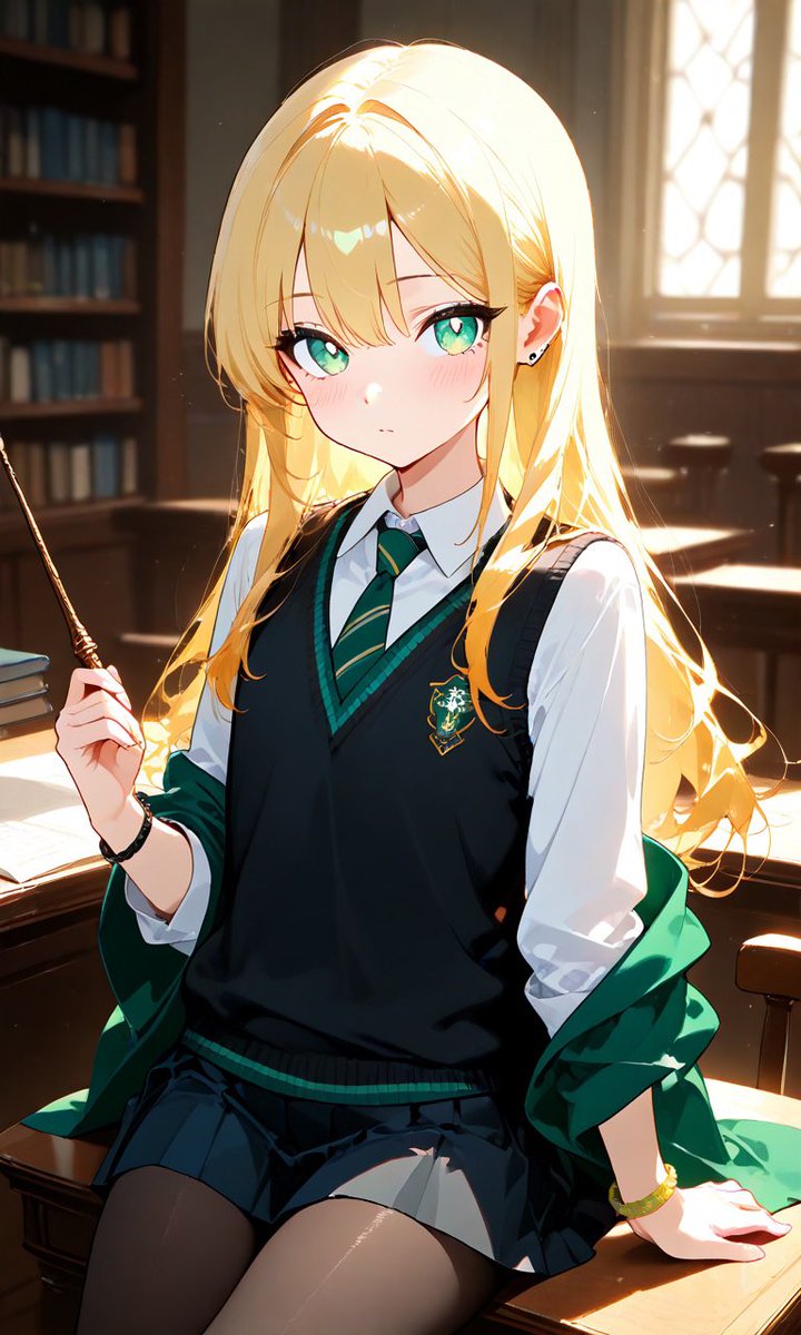 tanzgirlZ's tweet photo. I couldn’t help but join in on the fun. 
#AIart #AIgirl #Anime #Malfoid #Malfoy https://t.co/vpqnnTknRQ