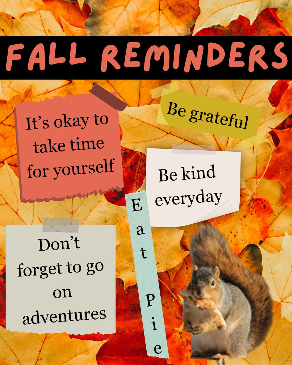 RodLibrary's tweet photo. Get excited . . . It's officially fall! 🍂🍎🏈🎃 https://t.co/e65SphbfjY