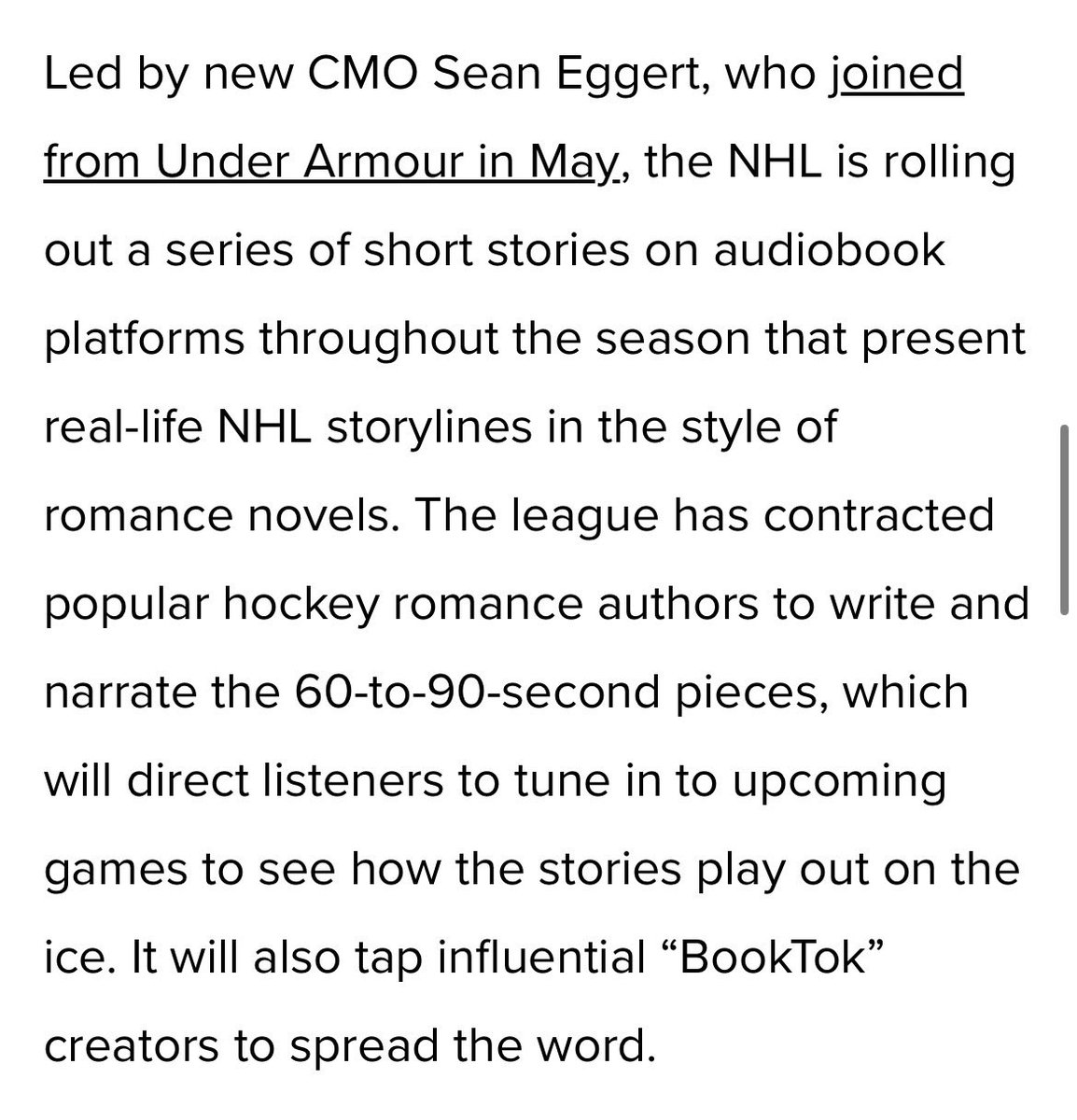 canesbian's tweet photo. can a reporter, someone please ask the NHLPA where exactly they licensed the use of players’ names and likenesses for romance fiction?! what exactly are the real-life stories being presented??? https://t.co/nFaUkq5XAl