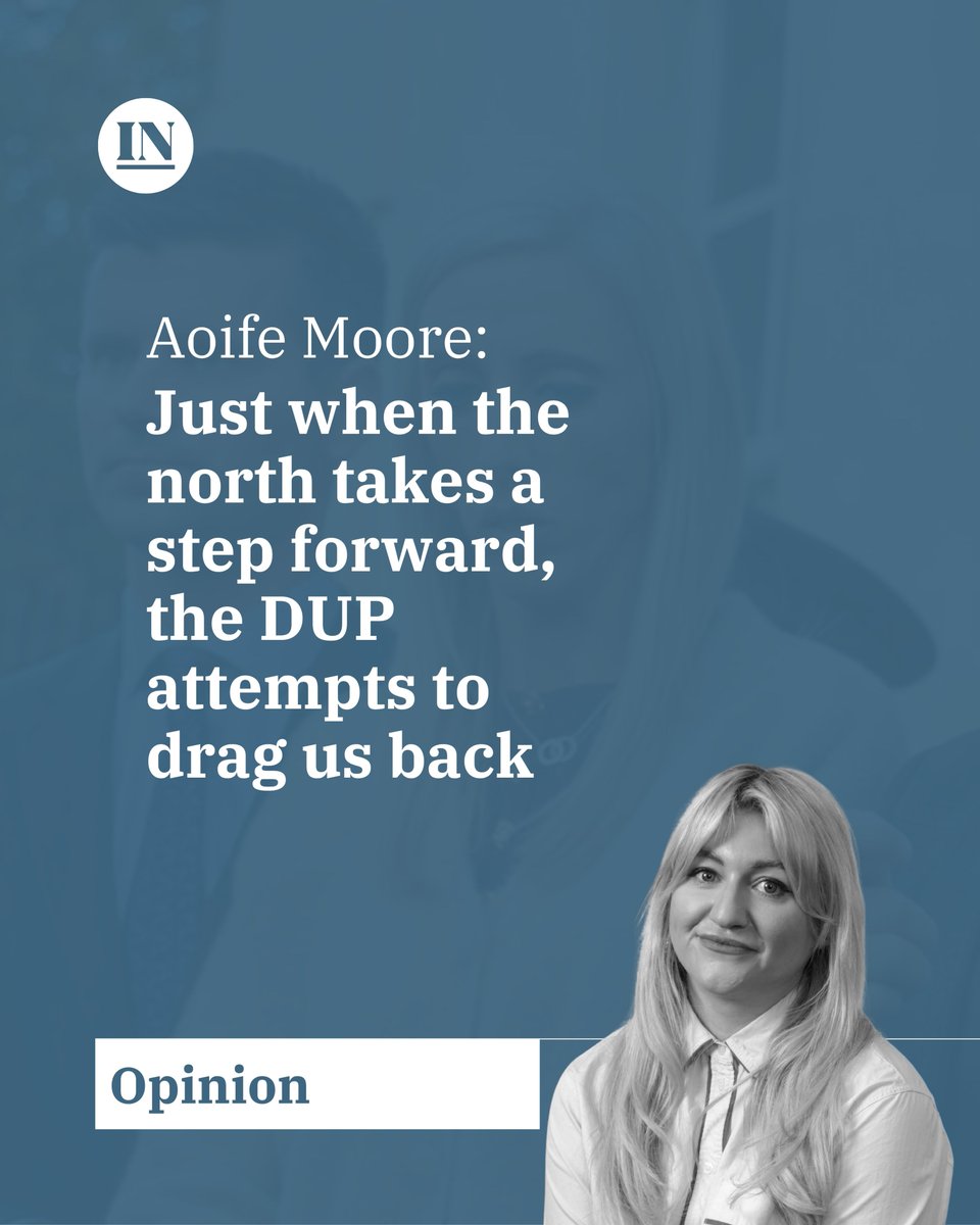 irish_news's tweet photo. "Let’s be frank, this isn’t about the Orange Order. I feel sorry for them to a degree, being used as puppets for a dying party.  

"The DUP are haemorrhaging votes and an election is coming up. Fleadh Cheoil na hÉireann has shown our people what is possible when we work and live and laugh together and leave the past behind.  

"The DUP know that leaving the past behind means leaving them behind too, and they can’t be having that."  

Read Aoife Moore: https://t.co/PAP1DcTsej