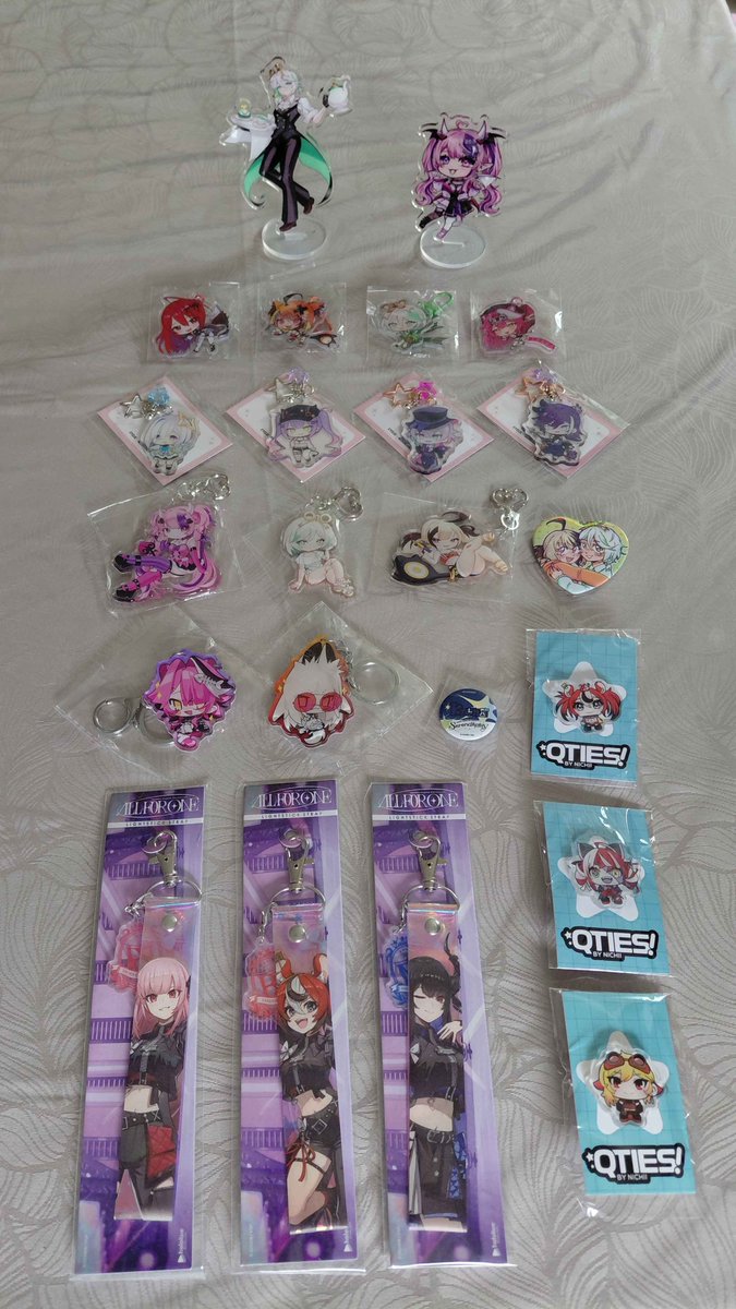 VillyDee's tweet photo. Finally feeling well enough so I got my things sorted out and snaped some pics of my artist alley haul! So many talented people at those booths, not enough time to go to them all in a single day when also going to panels...

Anyway, time for my #VeXpo2026 Thu + Sat summary:

1/13 https://t.co/ggOyE7E9LA