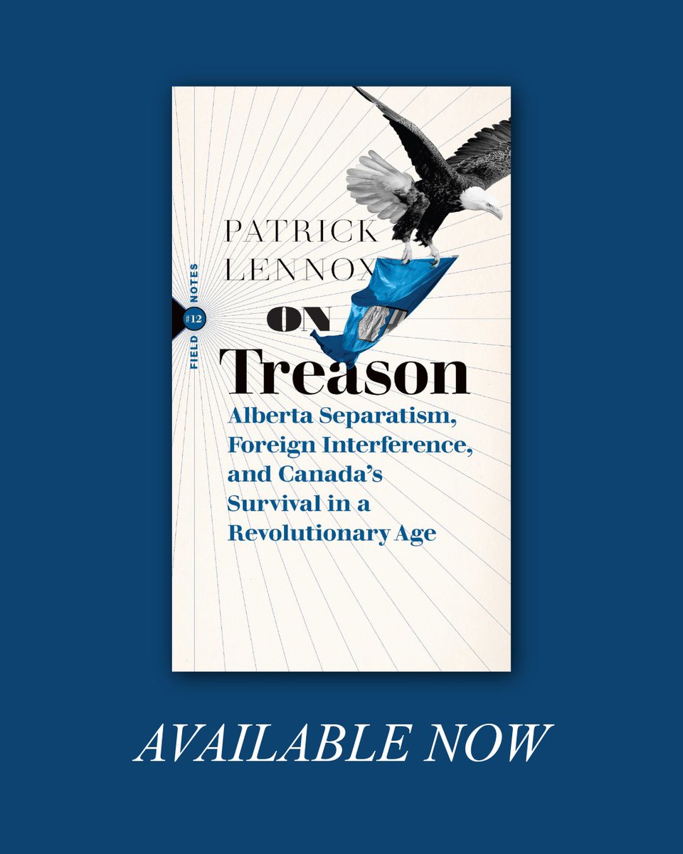 biblioasis's tweet photo. Happy pub day to Patrick Lennox's ON TREASON! 🎉🎉🎉

Available now wherever you get your books! https://t.co/FfHJp8OlFA