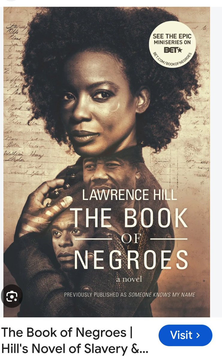 HOPE4Ever81's tweet photo. I saw #TheBookOfNegroes by #LawrenceHill on @PrimeVideo It
inspired me to buy the book
Thank You @BET #Prime
@aa_boston @PostMovesShow
Some will Say this book is to much for Them. Some will say this book is #NotEnough I believe they're both right @KingJames
Good Luck Readers https://t.co/CJDxLBSbJR
