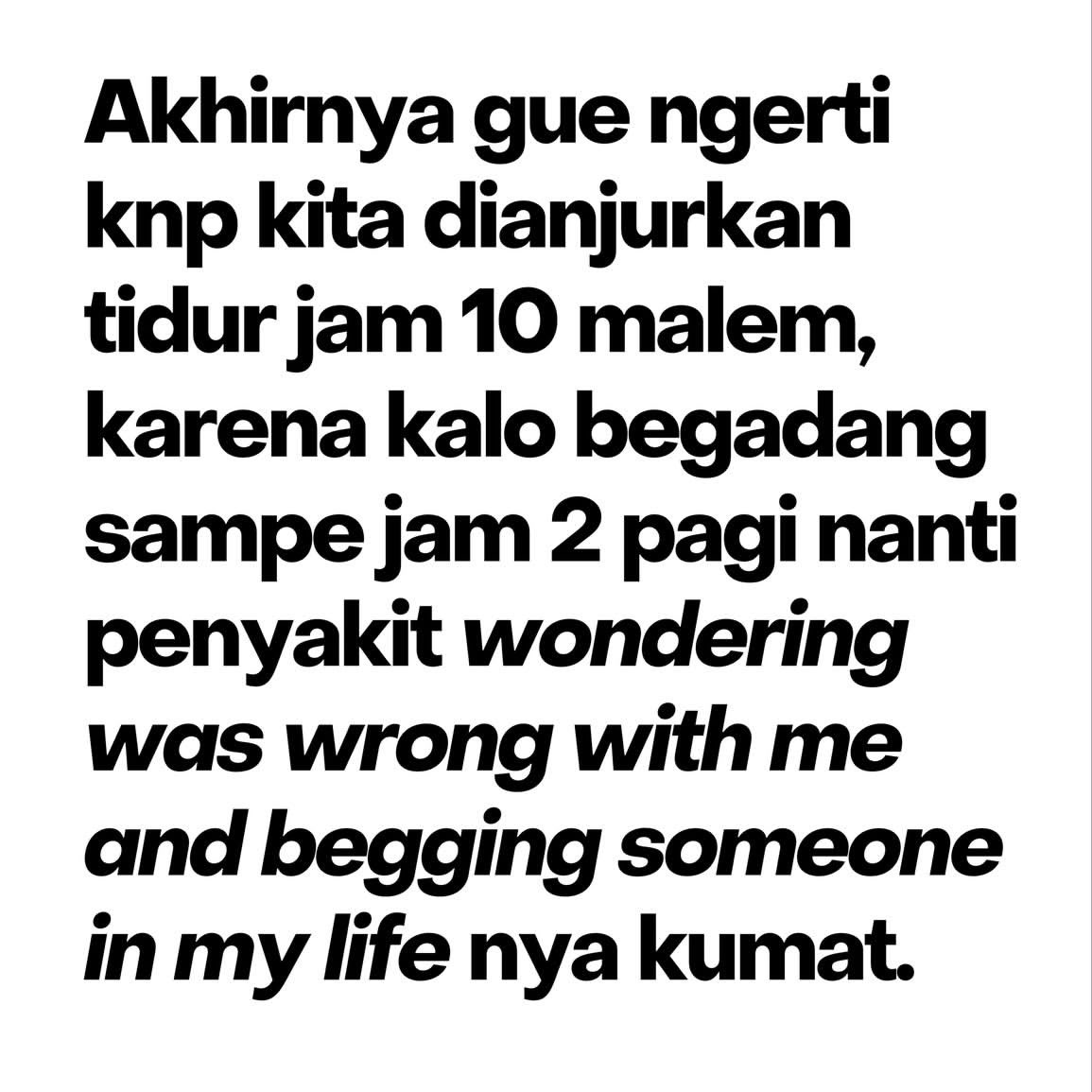 whereaiko's tweet photo. selalu begini 😔 https://t.co/1VKp07rHUQ