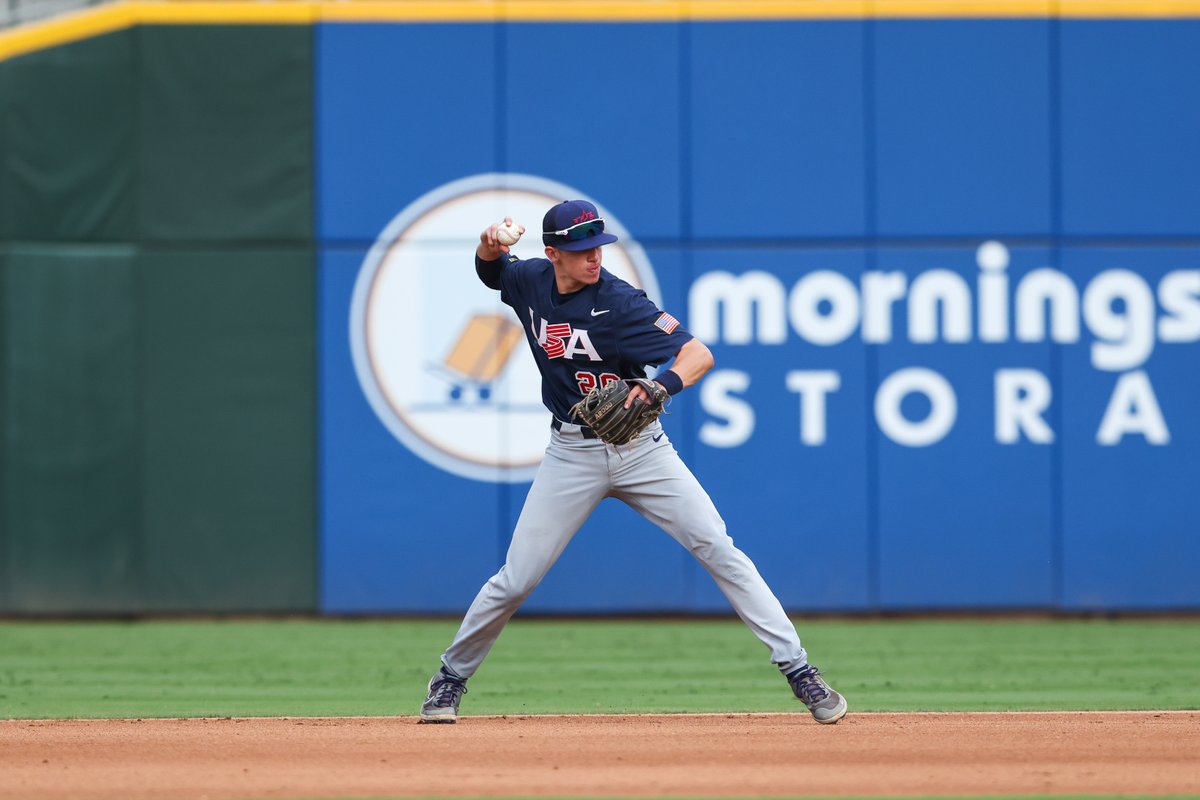 USABaseballCNT's tweet photo. Brayden Taylor and Yohandy Morales earned a bronze medal at Honkbalweek Haarlem with our 2022 squad. This season they stood out among the rest and were named MiLB All-Stars 👏 https://t.co/fGnm2ONan7