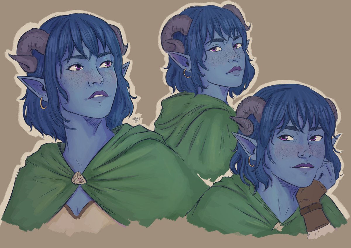 Nanas_samaa's tweet photo. Jester Lavorre 💙 #themightynein #CriticalRole #criticalrolefanart https://t.co/92wrfKOQhL