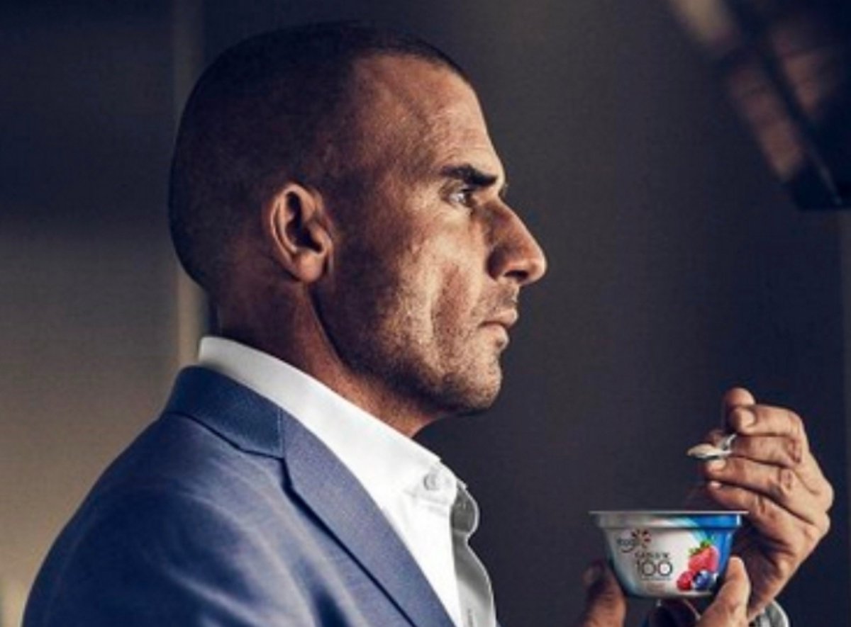 ThatPitaya's tweet photo. How it feels to eat yogurt as a boy #male https://t.co/dxVron88xx