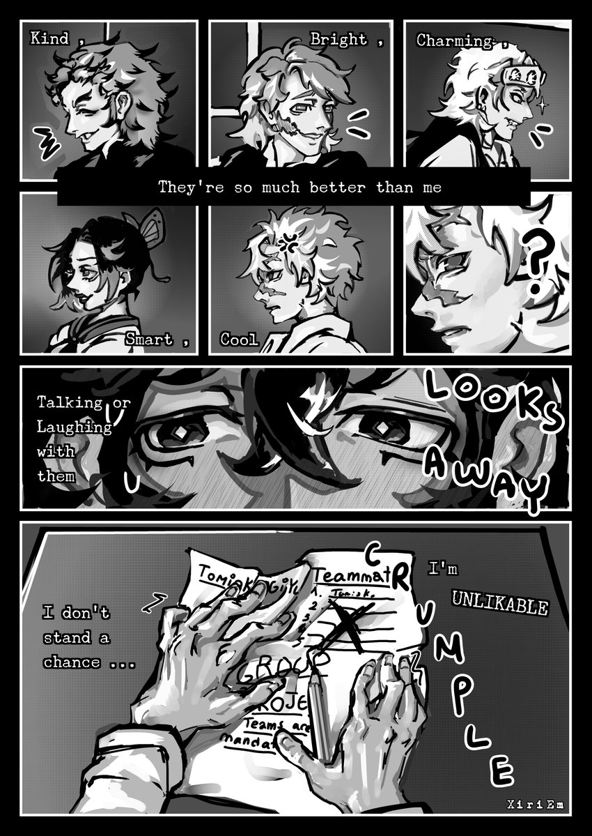 xiriem's tweet photo. Part 1/2 of Chapter 1 of my Otome KNY AU Series 🌺(Left to Right) : Trapped in an Otome Game with my classmates ?!   

Look at pinned for more info + the cover 

#tomiokagiyuu #sanegiyuu #rengiyuu #sabigiyuu #tengiyuu #shinogiyuu #giyuuxeveryone (one sided like in otome games) https://t.co/DgbwifuSLE