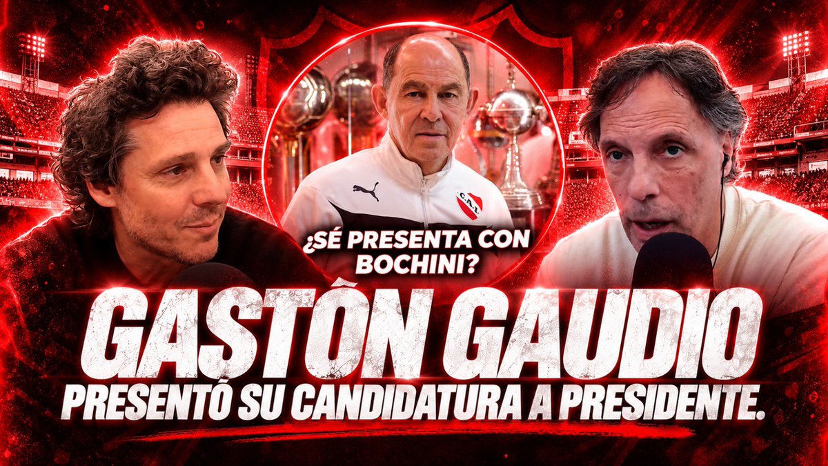MuyCAI's tweet photo. 🚨 GAUDIO CONFIRMÓ SU CANDIDATURA A PRESIDENTE 

Escucha la nota acá: ➡️ https://t.co/Mn0hhz0uG7 https://t.co/P7tzePqvze