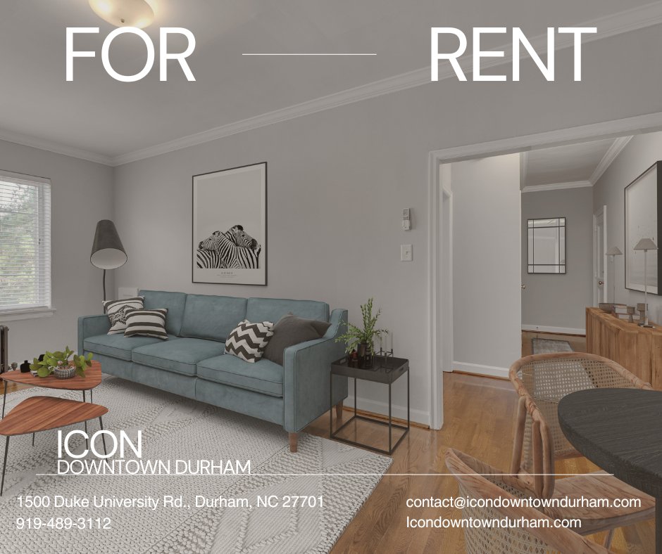 IconDowntown's tweet photo. 🎉 We are 5 MINS. away from
"Downtown Durham".  🤯
Talk about CONVENIENCE ! 👏💃
Book a tour:
https://t.co/LsUrn6wEbq https://t.co/Ndejx43m2u