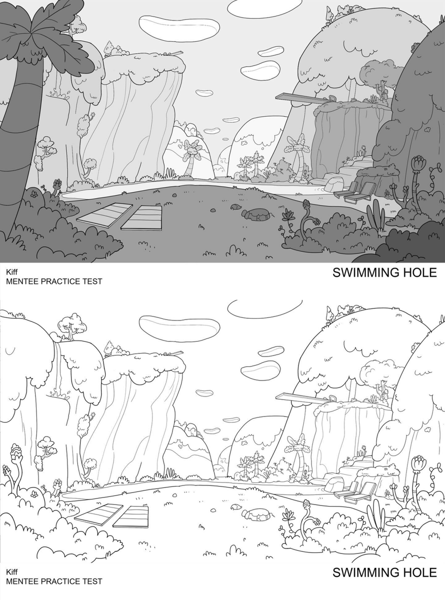 DTVANews's tweet photo. Amazing "KIFF" background art by Andy Kim which was part of Titmouse Summer 2026 Mentorship.
Kim was part of the Kiff crew working on pre-production of new episodes. *These are background tests that aren't part of any new episodes*
https://t.co/iW3t4rdn21
#Kiff #DisneyKiff https://t.co/K4BAo4Y6oI