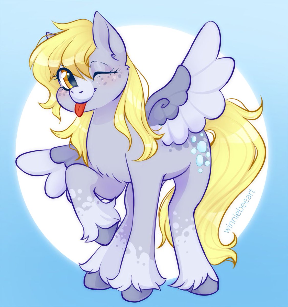 Winniebeeart's tweet photo. Derpy blep 😋

#mlp #mylittlepony #derpyhooves #bubbles #mlpg4 https://t.co/I7T9GpGfNb