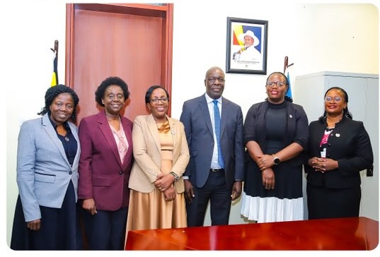 IAWJUganda's tweet photo. Lady Justice Olive Kazaarwe Mukwaya highlighted IAWJ-UC’s growing membership, with 127 Judicial Officers already subscribed, and outlined initiatives focused on survivor empowerment, institutional reform, community engagement and gender-responsive justice. https://t.co/sTQyN7tWPF