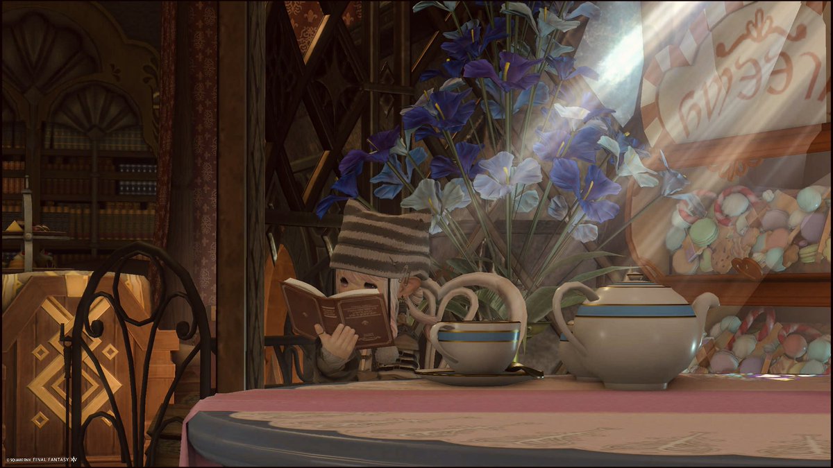 KasyaFlame's tweet photo. 📖🫖𓂃 𓈒𓏸

#ララフェル #おはララ https://t.co/V76PdG5t5q