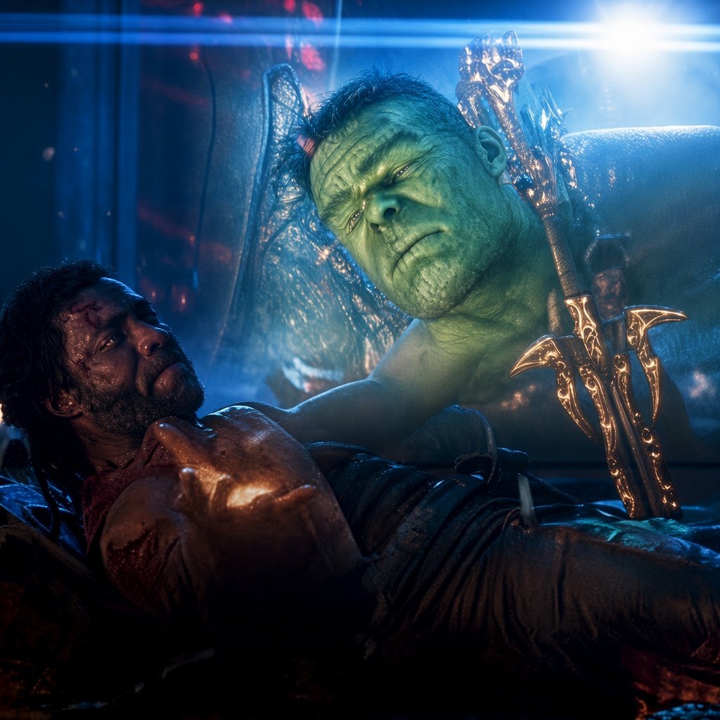 zara_praise's tweet photo. WHY WOULD HEIMDALL CHOOSE HULK OVER ASGARD’S FUTURE KING.

His final decision was basically:
Thor  Loki   Hulk 

And somehow we're supposed to believe there wasn't a deeper reason behind that choice.

Was Hulk carrying something Heimdall considered more important than Thor himself