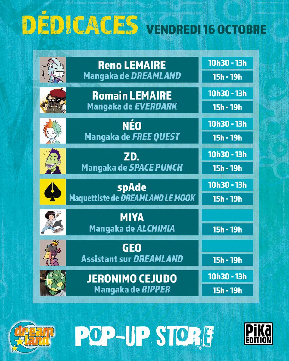 spAde_dessineux's tweet photo. Annonce officielle Pika ! 🥳 J'ai hâte d'y être, de pouvoir rencontrer lecteurs comme pro du milieu 🥰 Je serai présent le vendredi 16 et le samedi 17 https://t.co/zOwj4ZftPM