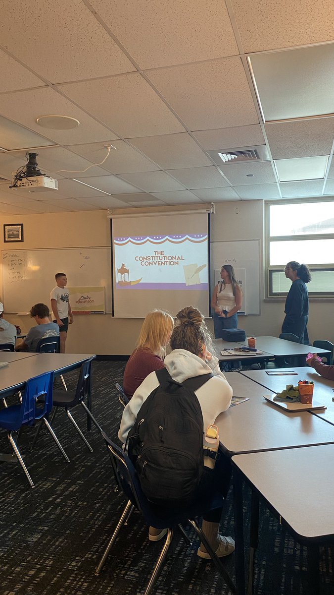 Lena_Branch_'s tweet photo. Our @TPUSA Club America students know how important it is to preserve the Constitution and took time today to become better informed. A well educated public is essential for a free society! 📜 https://t.co/1ayNIty33y