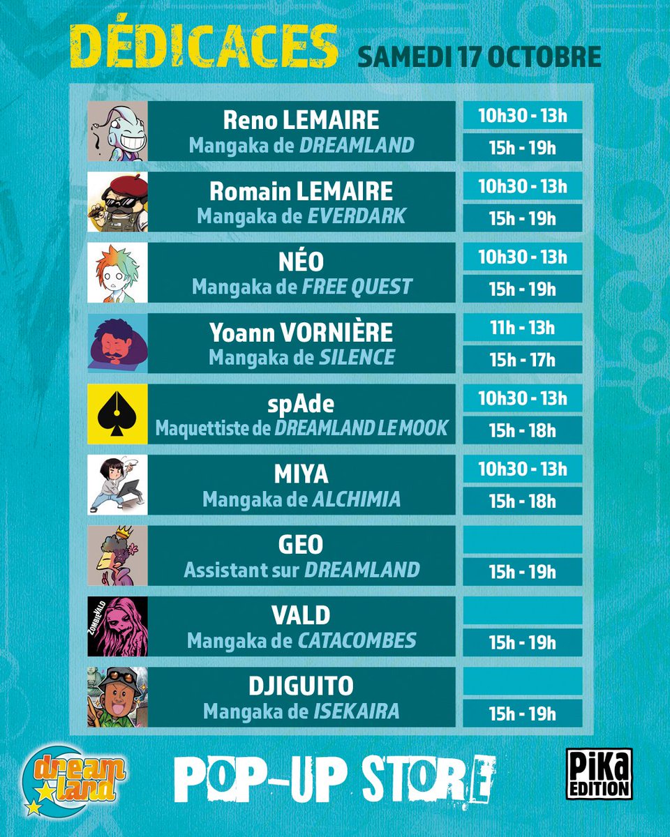 spAde_dessineux's tweet photo. Annonce officielle Pika ! 🥳 J'ai hâte d'y être, de pouvoir rencontrer lecteurs comme pro du milieu 🥰 Je serai présent le vendredi 16 et le samedi 17 https://t.co/zOwj4ZftPM
