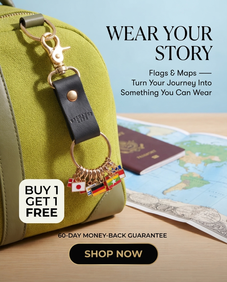 NancyEigoid's tweet photo. Carry the places that shaped you. Turn every trip, adventure, and unforgettable memory into a beautiful charm you can keep forever. Fall sale: Buy one, get one free. Water-resistant with a lifetime color warranty. A meaningful gift for travelers, https://t.co/jrXNv6JkFI