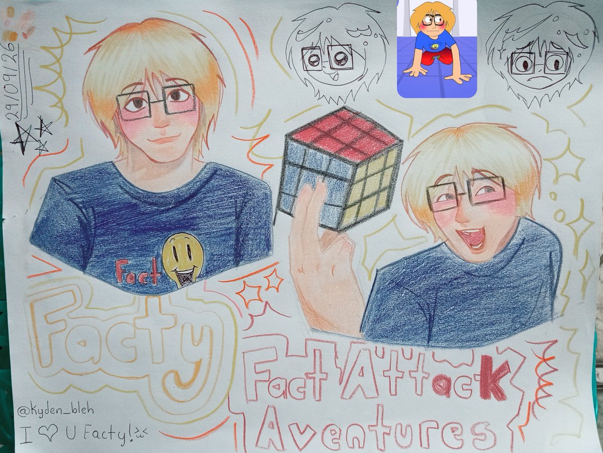 kydennblehh's tweet photo. Termine al fin el dibujo de facty, que ahora tengo un yumeship con el también OK AKJAKAJAKA son varios f/o's qué tengo
#factyboy
#factattackaventures #drawingㅤㅤ https://t.co/4gRDxdlYIn