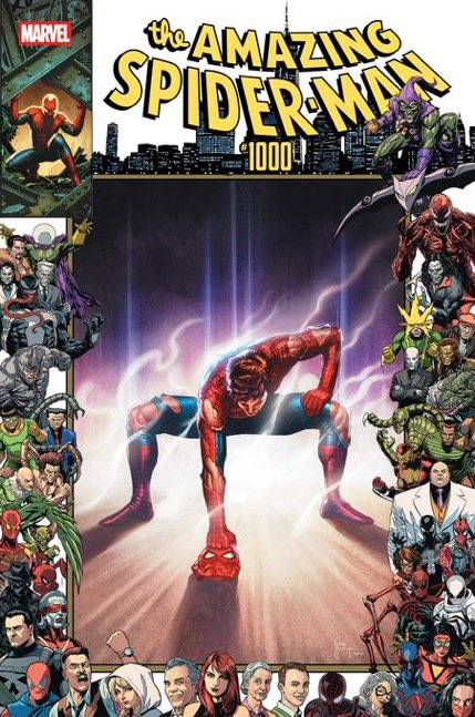 gaak_fr's tweet photo. 🚨INSOLITE : SPIDER-MAN rend hommage à LUFFY (One Piece) en reprenant sa pose du GEAR 2 ! 🕷️💨

À l’occasion de la couverture du « The Amazing Spider-Man numéro 1000 » https://t.co/zgmMPmbze4