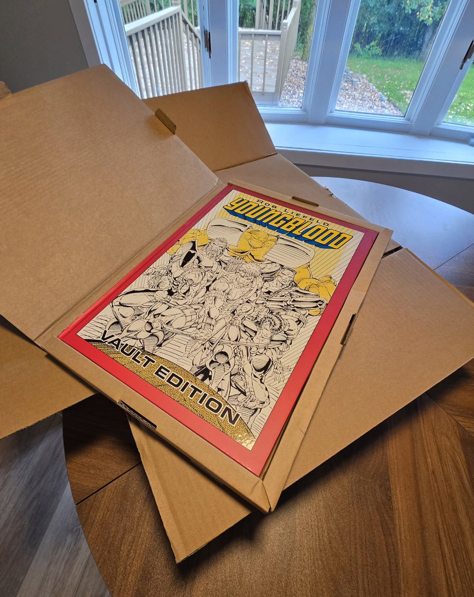 JohnC16148821's tweet photo. @robertliefeld Thanks Mr. Rob.  Joined Whatnot just because of your show.  Very excited to get this Signed Vault edition from your store.  Amazing art experience and terrific packing.  Thanks for caring so much. Looking forward to Volume 2. 😊 https://t.co/pztsMwj7as
