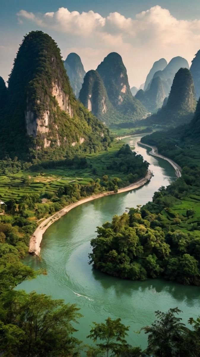 reminiscinbby's tweet photo. Guilin Mountains, China https://t.co/hQ16z8NQ1W