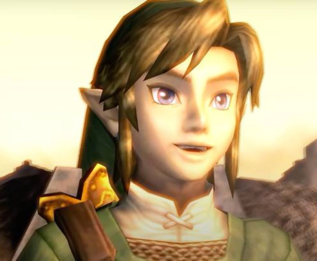 tloz_queen's tweet photo. Smiling Links for good luck <3 https://t.co/8VkmJFiG6m