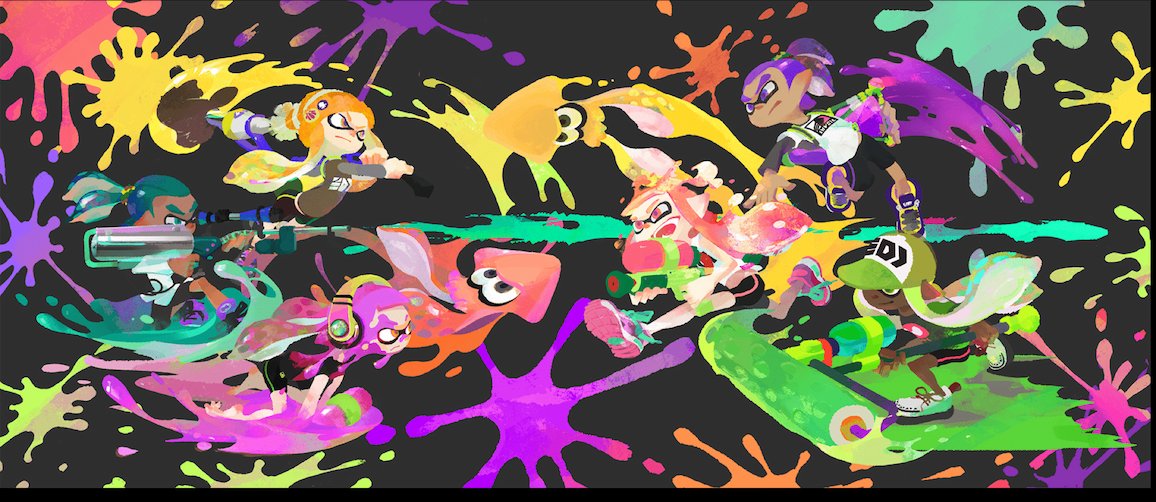 SwitchySh4rky's tweet photo. There was just something so special about the splatoon 1 artstyle man... https://t.co/pQOBqKzZFN