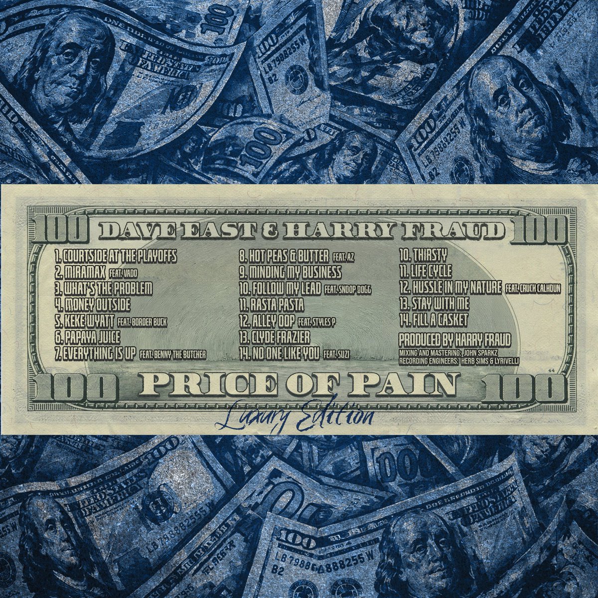 fakeshoredrive's tweet photo. Dave East x Harry Fraud 

Price of Pain (Luxury Edition)

5 new songs 

MIDNIGHT 💵 https://t.co/q5C4dXYfeF