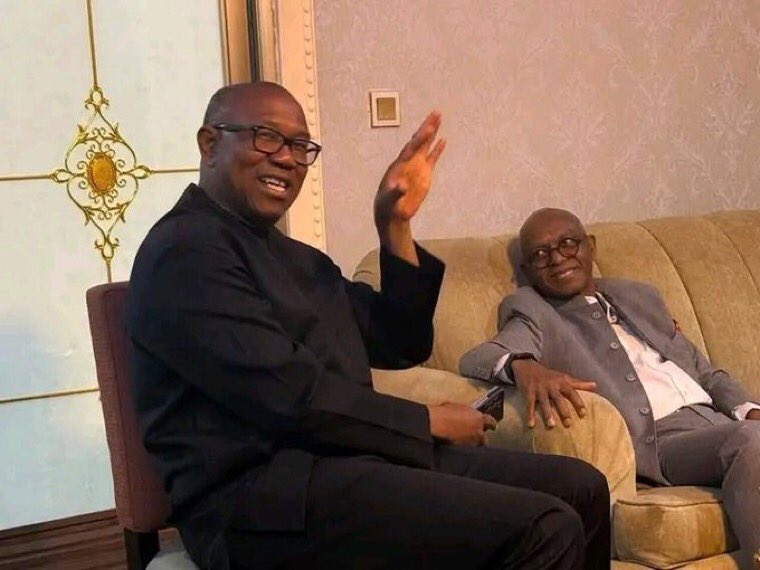 ComrAbdulazeez's tweet photo. Kwankwanso was never interested in joining the NDC talk more of becoming Peter Obi running mate.

All these was just a plan btw him and Tinubu but Peter Obi is so selfish not to see it.

With time Kwankwaso will withdraw   from the race and resign from the NDC just to fully campaign for Tinubu.