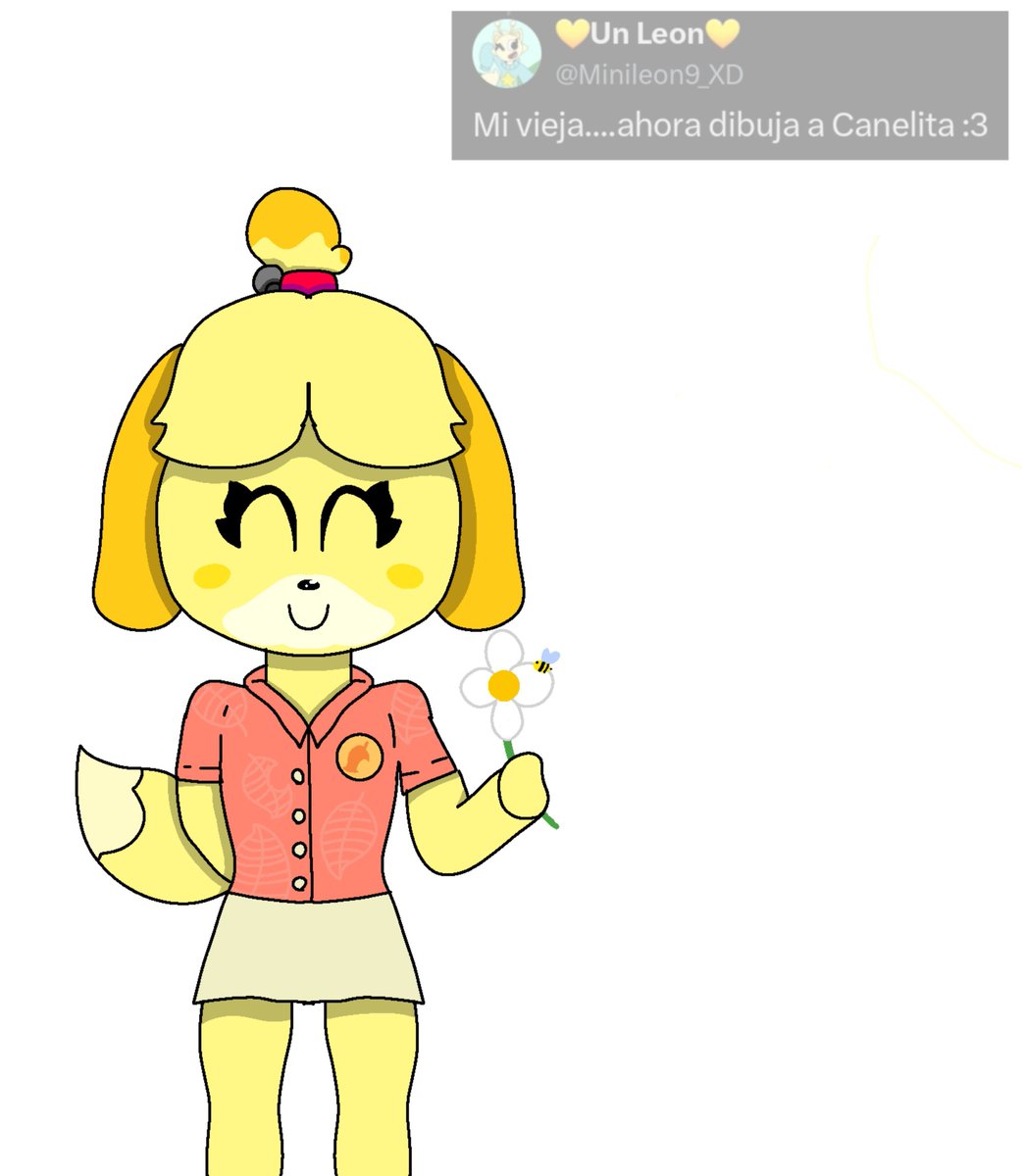 tangamapia's tweet photo. Nunca jugué animal crossing pero me lo pidió un amigo, así que aca esta canelita
#animalcrossing #animalcrossingcanelita #animalcrossingart https://t.co/ywGVsMqFgn