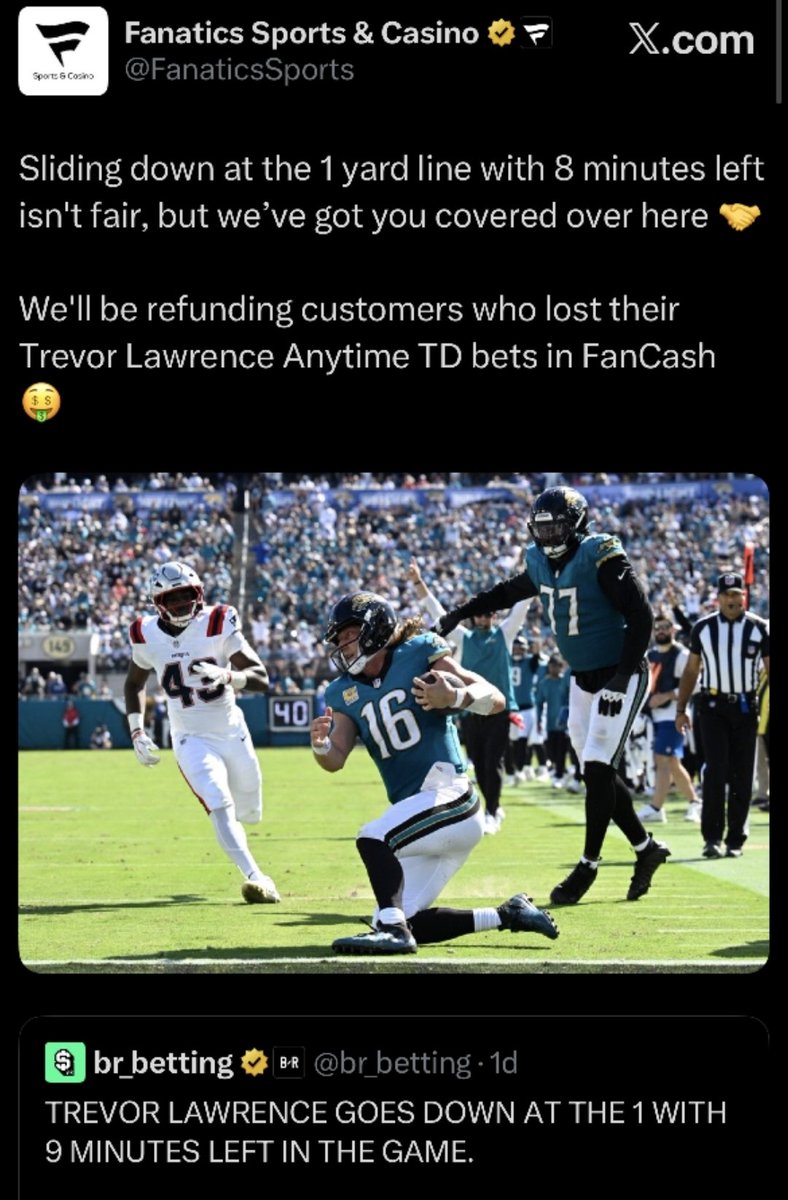 doakster34's tweet photo. Here is 1 of many reasons I use @FanaticsSports they value there customers ! https://t.co/wPWO7ee6hc