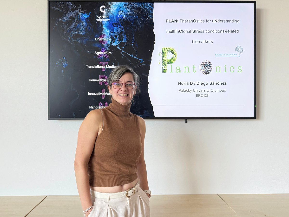 CatrinUP's tweet photo. 🌱 The new @ERC CZ project PLANTONICS has just kicked off at CATRIN, @UPOlomouc! 🚀Congratulations to @NuriaDeDiego5 and best of luck to the entire team as they explore the emerging field of Plant Theranostics!
#CATRIN #PLANTONICS #ERCCZ https://t.co/DvC0Cp3M3G