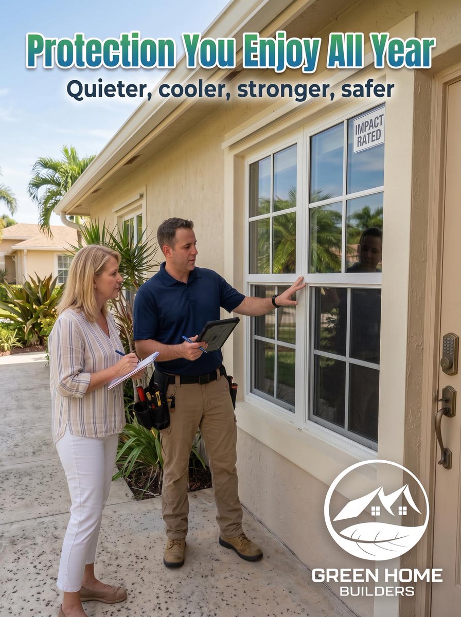 GHBUSA's tweet photo. Is your Florida home hurricane-ready? 🌀

5 upgrades to protect your home &amp; lower insurance costs:
• Impact windows
• Fortified roof
• Garage doors
• Roof straps
• Drainage

Read more 👇
https://t.co/A8utVL4GSr

Call 855-55-GREEN!
#HurricanePrep #FL https://t.co/KpnNN3F5OM