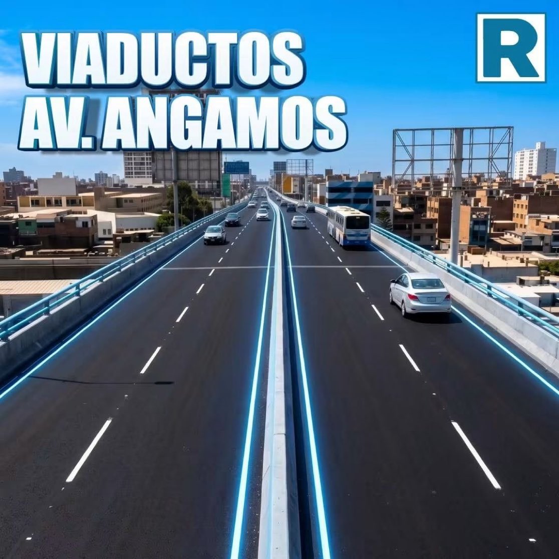 rlopezaliaga1's tweet photo. Nuevos viaductos en la avenida Angamos como parte de una red de vías rápidas que permitirá mejorar la circulación vehicular y reducir la congestión en esta importante vía de Lima.
🎊 CON RAFAEL LÓPEZ ALIAGA LIMA PROGRESA‼️ https://t.co/lnrxUJX7zI