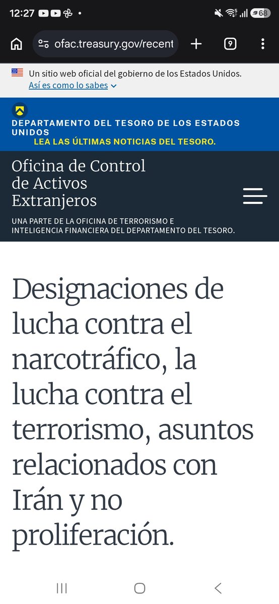 ClaudiAnaya's tweet photo. OFAC pide a UIF bloquear cuentas por tentativa de vínculo con la delincuencia organizada

Y la ofac publica lista en su página lleguenle 

https://t.co/CGwh0v14kH https://t.co/J1a3NZ3Ljz