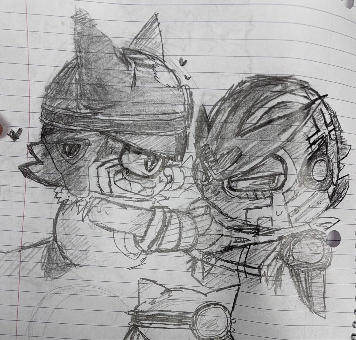 SDFG_Scratch_'s tweet photo. Hahaha GatchNavi sketch or smthhhh. https://t.co/9MqJqxuNko