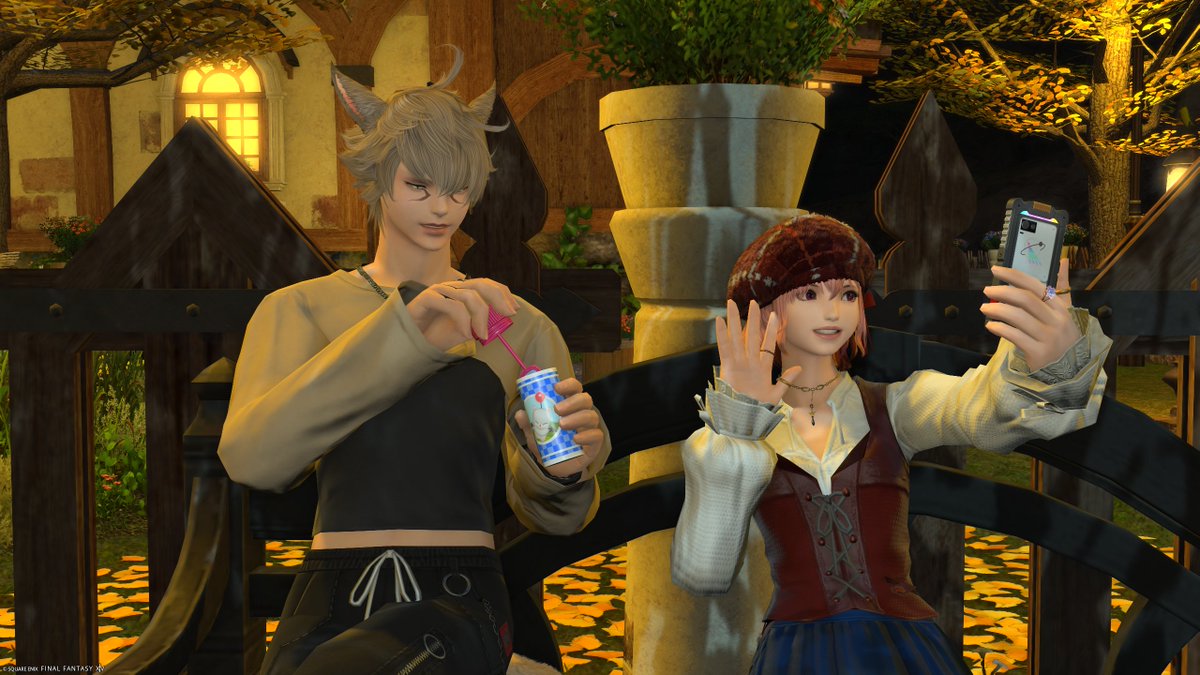 ff14_siva's tweet photo. #ゼロムス並木道
久々に一緒に撮ってきました！ https://t.co/xx0iHJWrDl