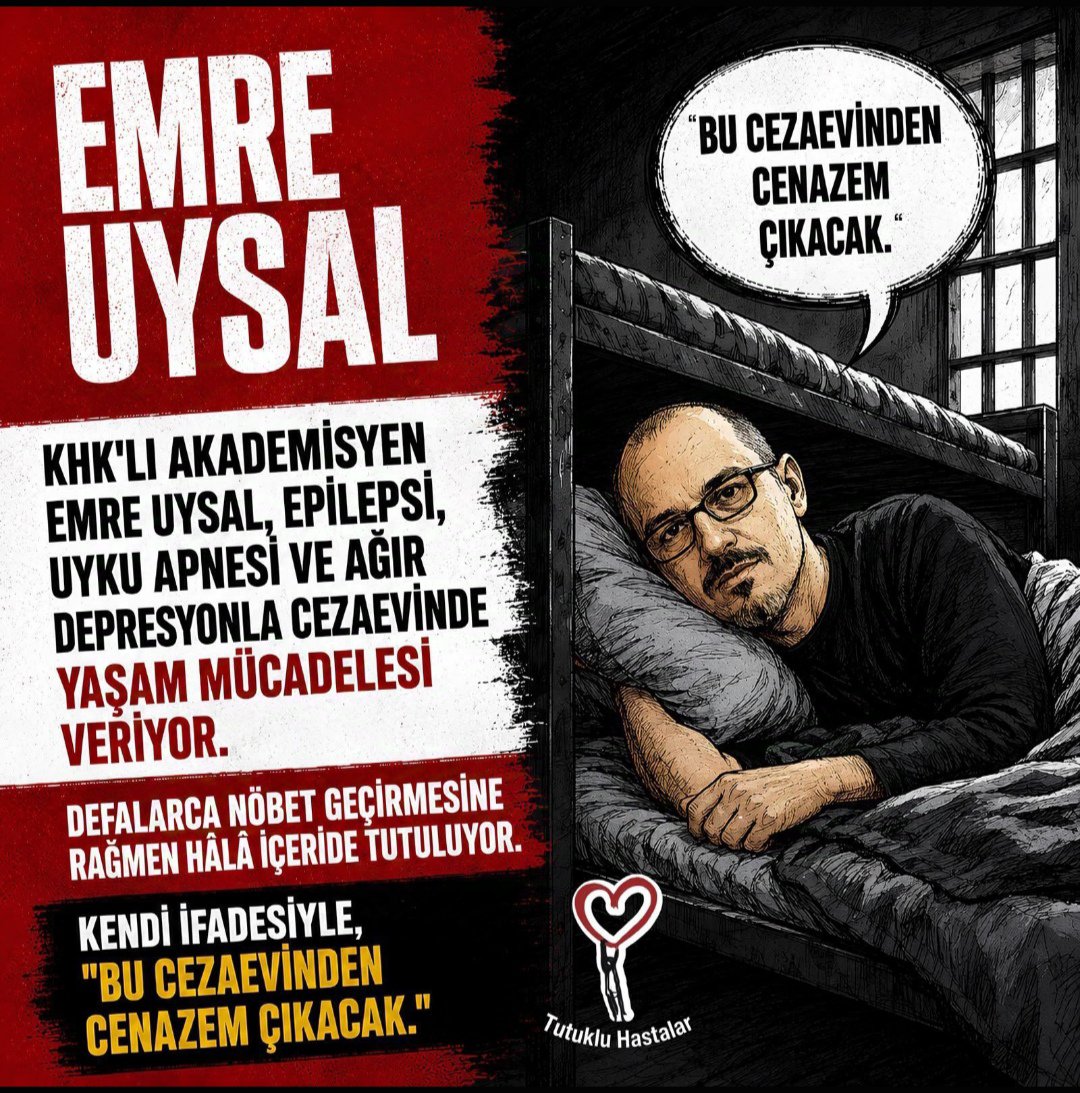 Esra5206's tweet photo. Cezaevi zaten zorken; hasta haliyle kalanlar, bebeği ile kalanlar, yerde yatmak zorunda kalanlara kaç katı zordur düşünebiliyor musunuz???😔
Cezaevleri DolduTaştı https://t.co/8i1p0qOm6R