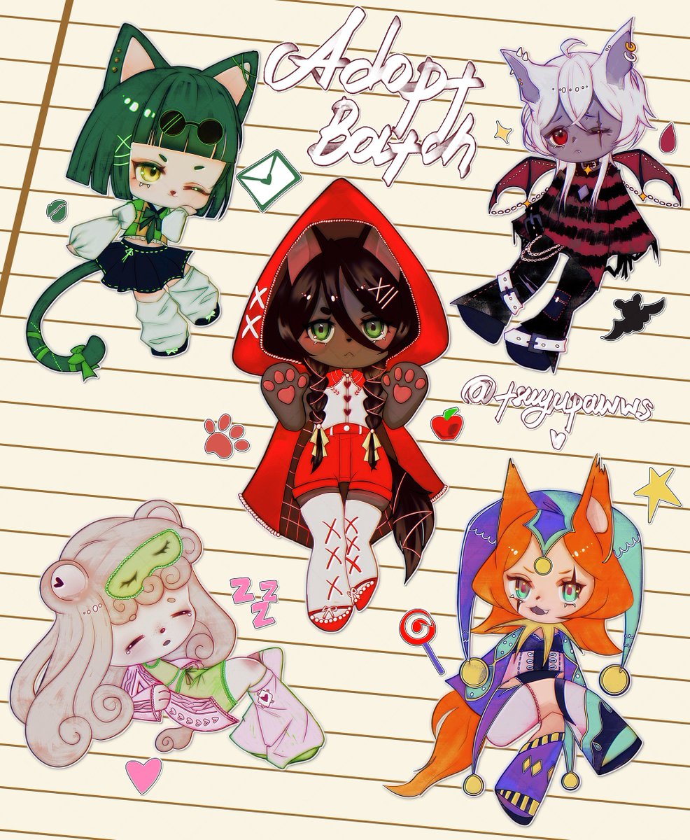 TsuyuPawws's tweet photo. You may place any bid you deem appropriate. The auction will end 3 days after the first bid on the character.

The winner will receive full rights to the character

#adopt
#adoptable
                             more info ⬇ https://t.co/zJ1QwIeEYq