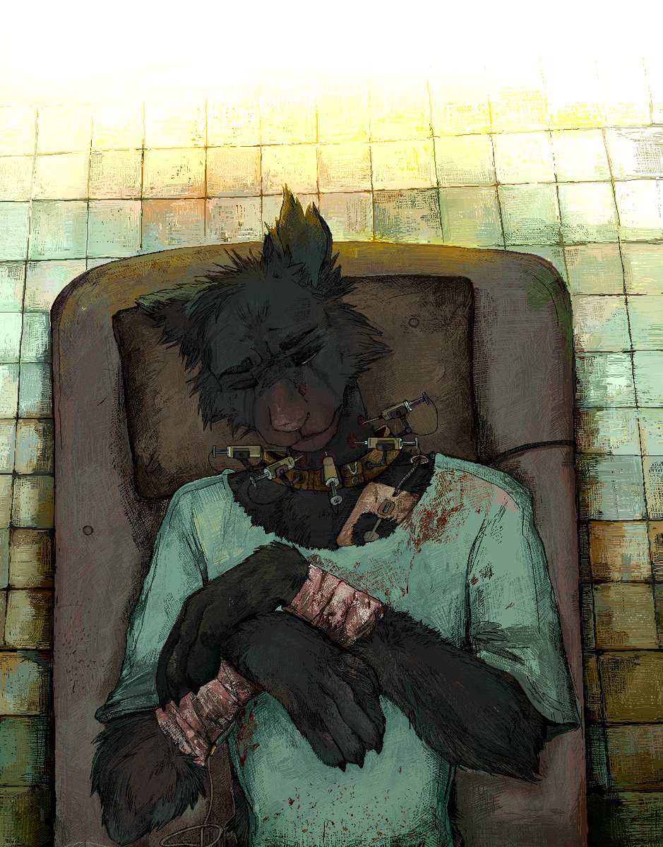 JeffUsherbX's tweet photo. Commission for
@SirHagfish https://t.co/vr0gNofByf