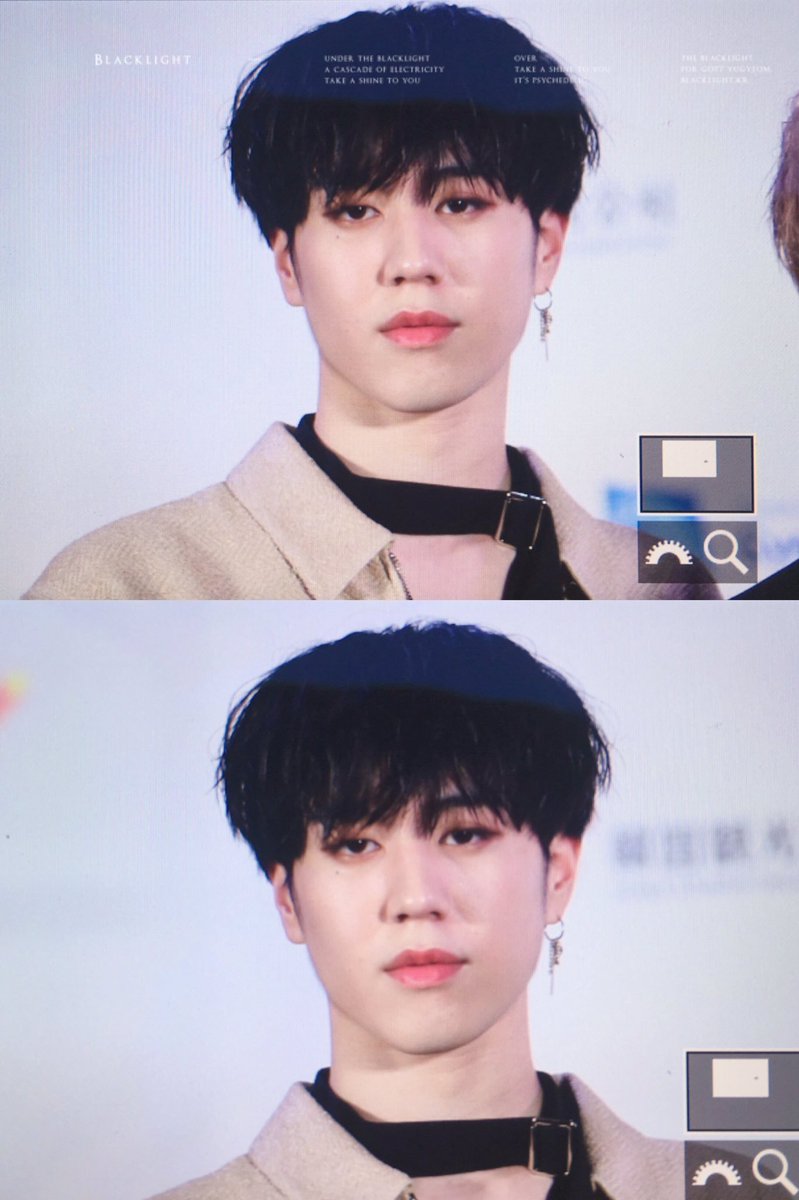 aghababe's tweet photo. im gonna start a petition to make him wear eyeliner again #yugyeom #유겸 https://t.co/6ALSN5EJ9E
