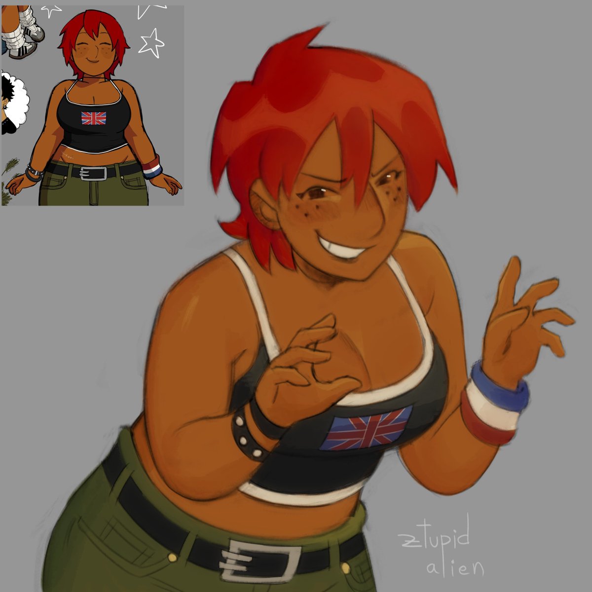 ztupid_alien's tweet photo. kate sketch #IWEYG https://t.co/x0n1LGvcfT