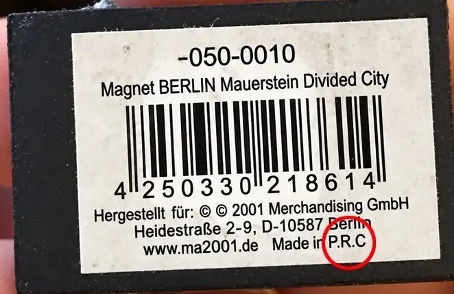 Izumi_Sunagawa's tweet photo. 知らなかった。

中国が自国産の物をごまかしてたなんて。

MADE  IN PRC は中国産だったんだ。

People's Republic of Chinaの略称だと。 https://t.co/QRzsdnVuB8