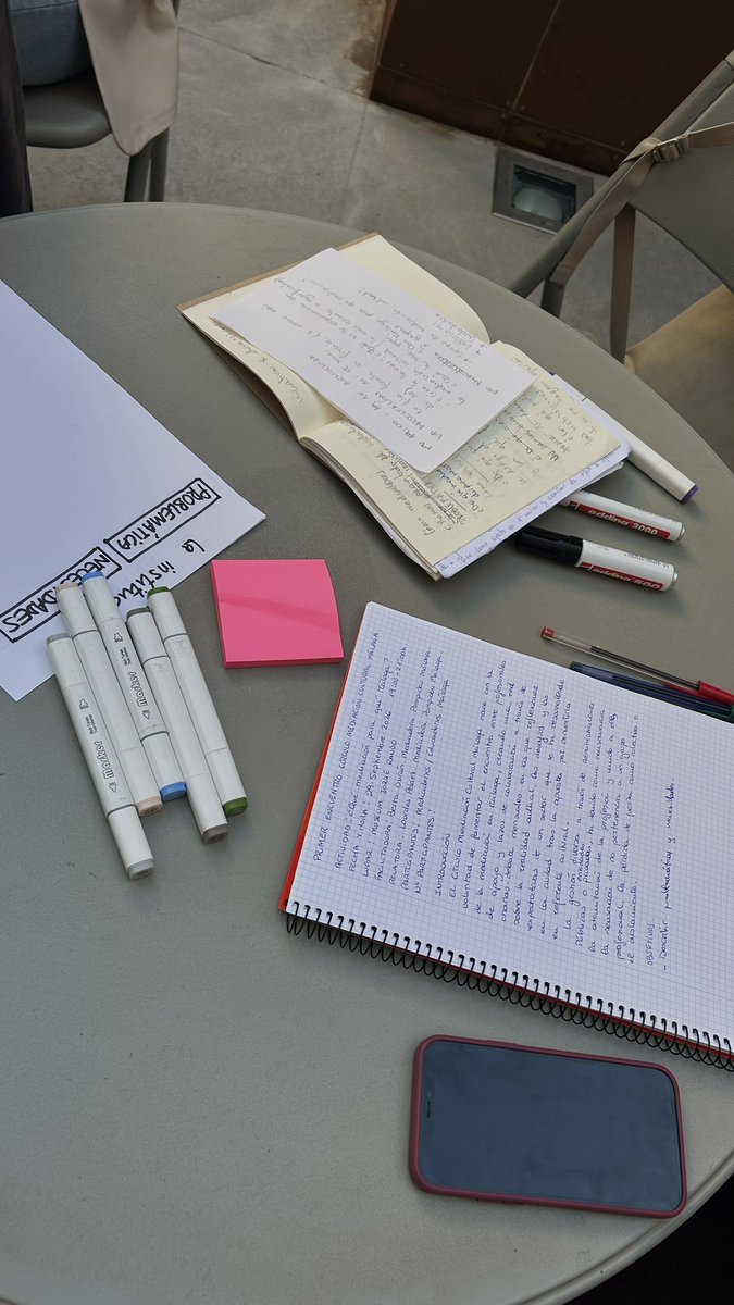 cmcmalaga's tweet photo. 📝Un resumen visual de nuestro primer encuentro como Círculo de Mediación Cultural Malága, donde pudimos plantear diversas cuestiones sobre el papel del público, la institución y nuestra realidad como mediadorxs culturales. https://t.co/gG29RaZhzv
