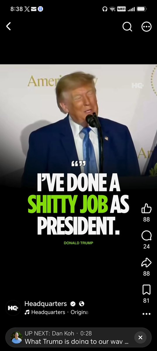 Beatles4Lennon's tweet photo. #TrumpTRUTHS
#DonnyClownshow
#TheClownshowContinues
#TrumpisaLaughingStock
Trump is a JOKE.
Trump in his own words. https://t.co/o2TRel4gYD
